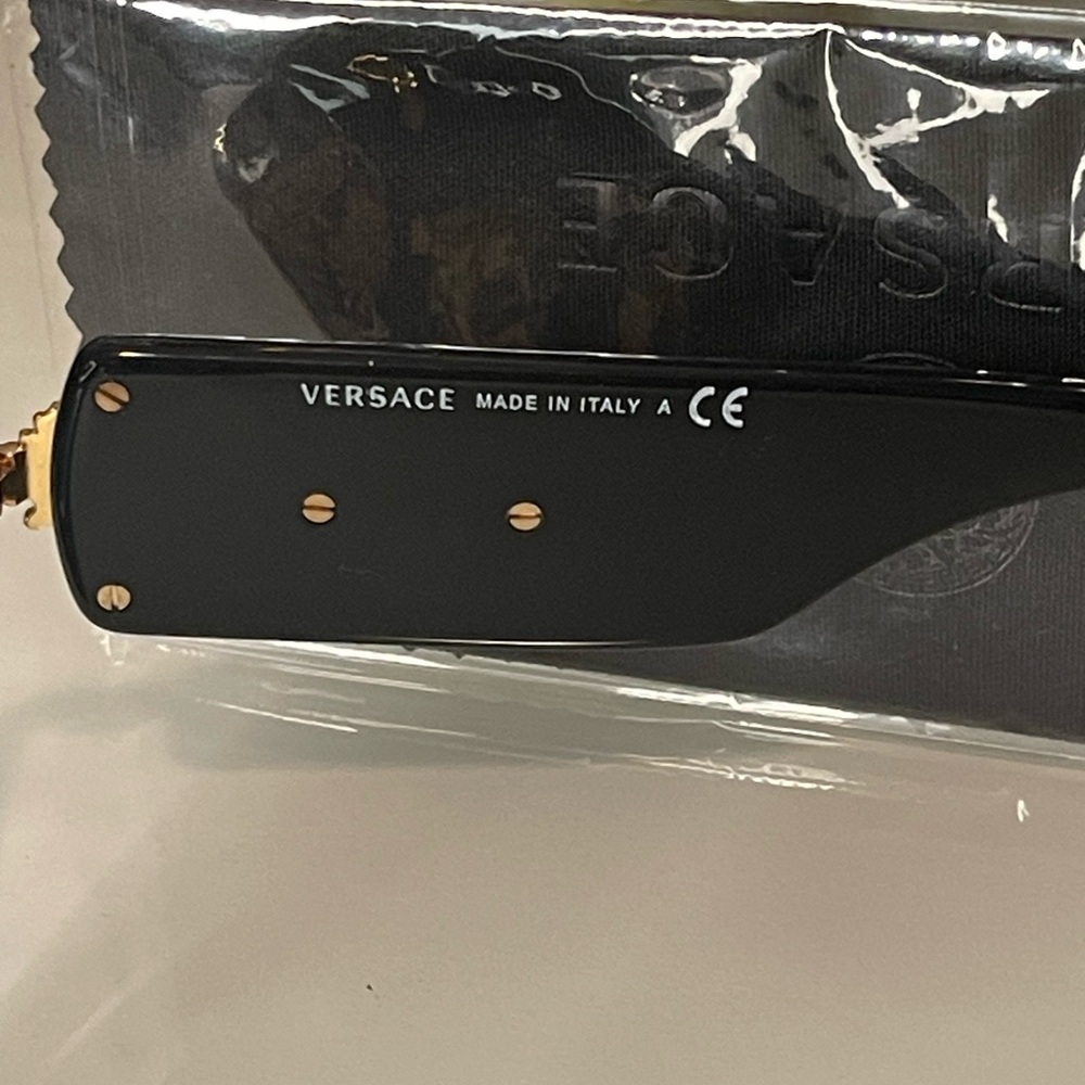 Authentic NWT Versace sunglasses Pilot Unisex 🖤🖤🖤🖤💛💛💛💛 - Picture 11 of 13